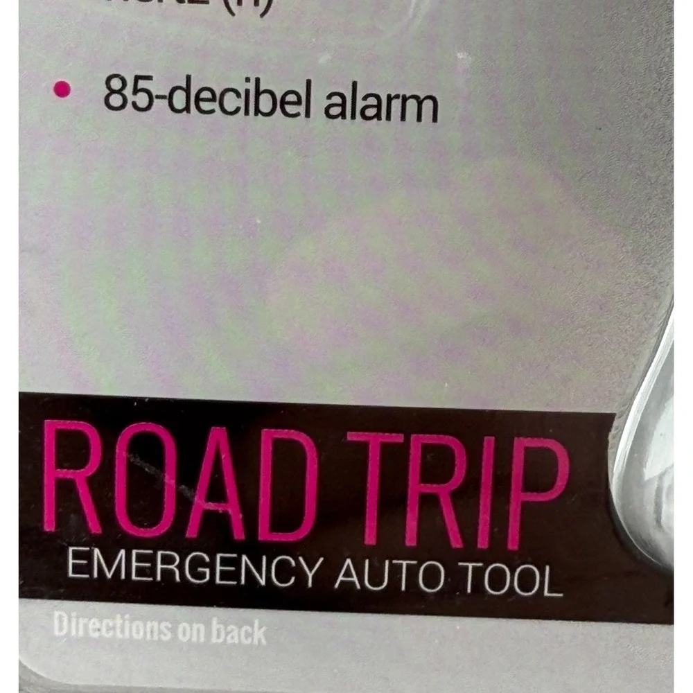 Damsel in Defense Road Trip Emergency Auto Tool Glass Breaker Flashing Lights